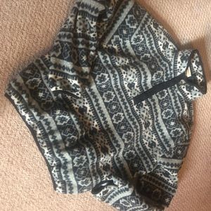 LL BEAN FLEECE PULLOVEE